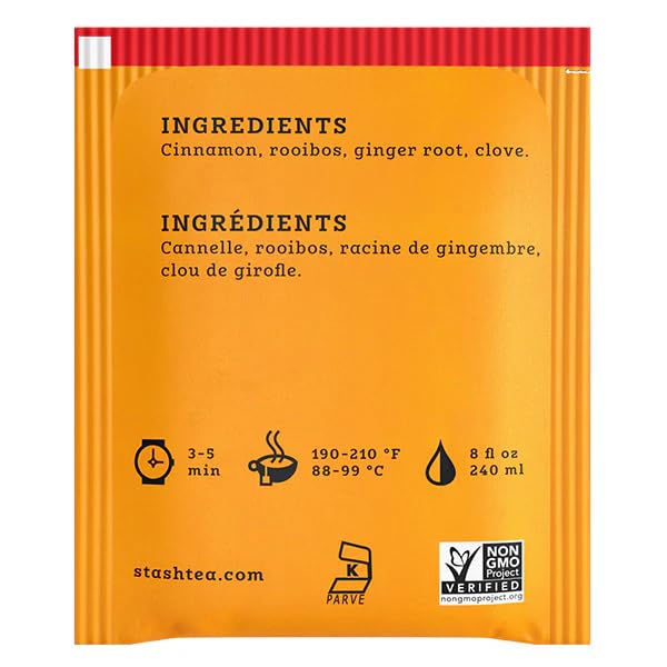 Té Chai Rojo Descafeinado 18 Saquitos miniatura 5