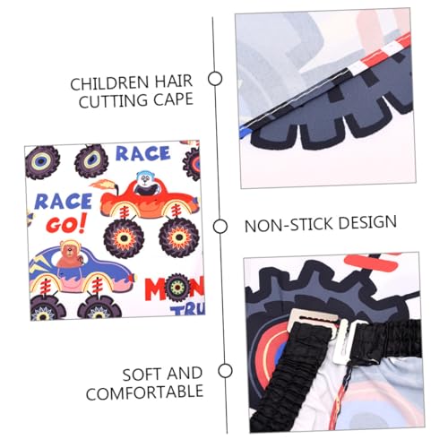 Beaupretty Lenço Infantil Babador Para Capa De Corte De Cabelo Guarda Chuva Gola De Corte De Cabelo