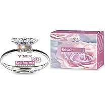 L’AMANDE – Profumo Donna Fresco e Delicato con Note di Camomilla e Bergamotto, Profumo Donna Rosa Suprema 50 ml