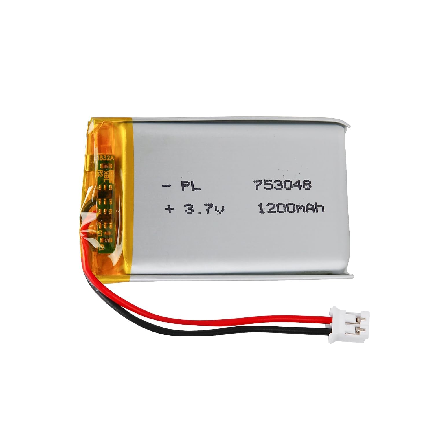 Batería Lipo 3.7V, 380mAh 702030 a Iones de Litio con conexión 2P-PH con Paso 2,0 mm — view 55