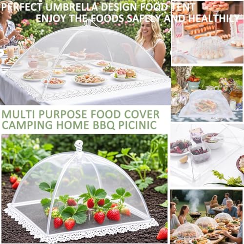 Cubiertas para alimentos de 100x60 cm que protegen tu comida de insectos 8