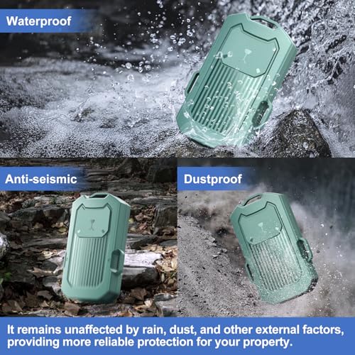 Radar Security System for Camping RV Home Perimeter, Wireless Motion Sensor & Detector for Driveway Alarm, Camping Essentials, Survival Gear, 1/2 Mile Range, Rechargeable Battery, IP65 Waterproof - Thumbnail 7