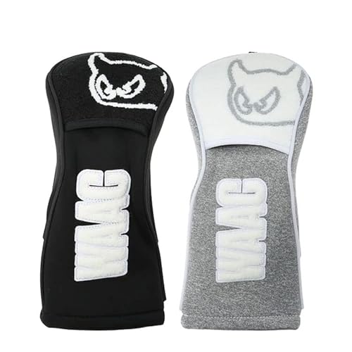 WAAC ワック ヘッドカバー フェアウェイウッド用 UNISEX ネオプレーン FWヘッドカバー 072224826 ゴルフ (ブラック)