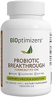 Vista 10 de BIOptimizers Probiotic Breakthrough – Lactobacillus Plantarum OM Probióticos y Prebióticos Suplemento de salud para soporte intestinal, digestivo e