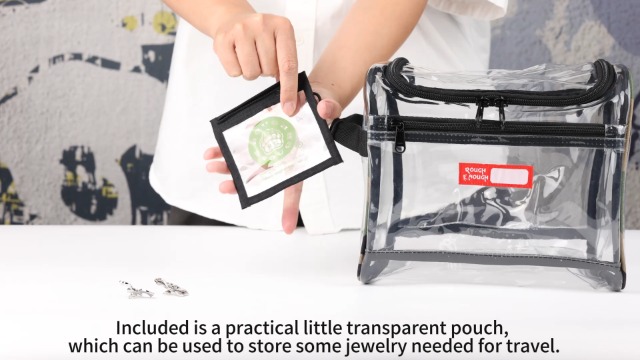 Transparente Kulturtasche Groß – 8 Liter, Wasserabweisend, Mit Reißverschluss, Für Reise & Handgepäck