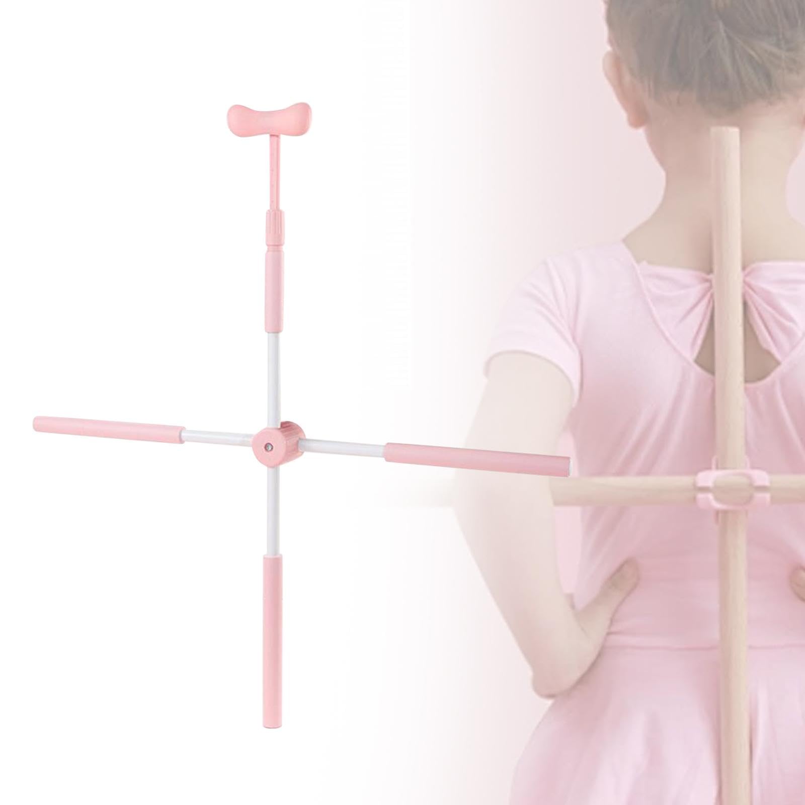 rockible Yoga Stöcke Rücken, Korrektur Stick Rücken, Haltungskorrektur Stöcke, Bodybuilding Yoga Pilates Stick, Rücken Stretching Stick für Frauen offener Rücken Gymnasten Körperformung