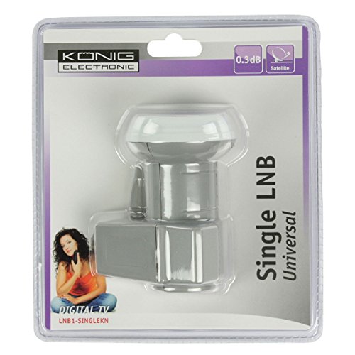 Konig 0.6 DB LNB Single Low Noise Satellite - Thumbnail 3