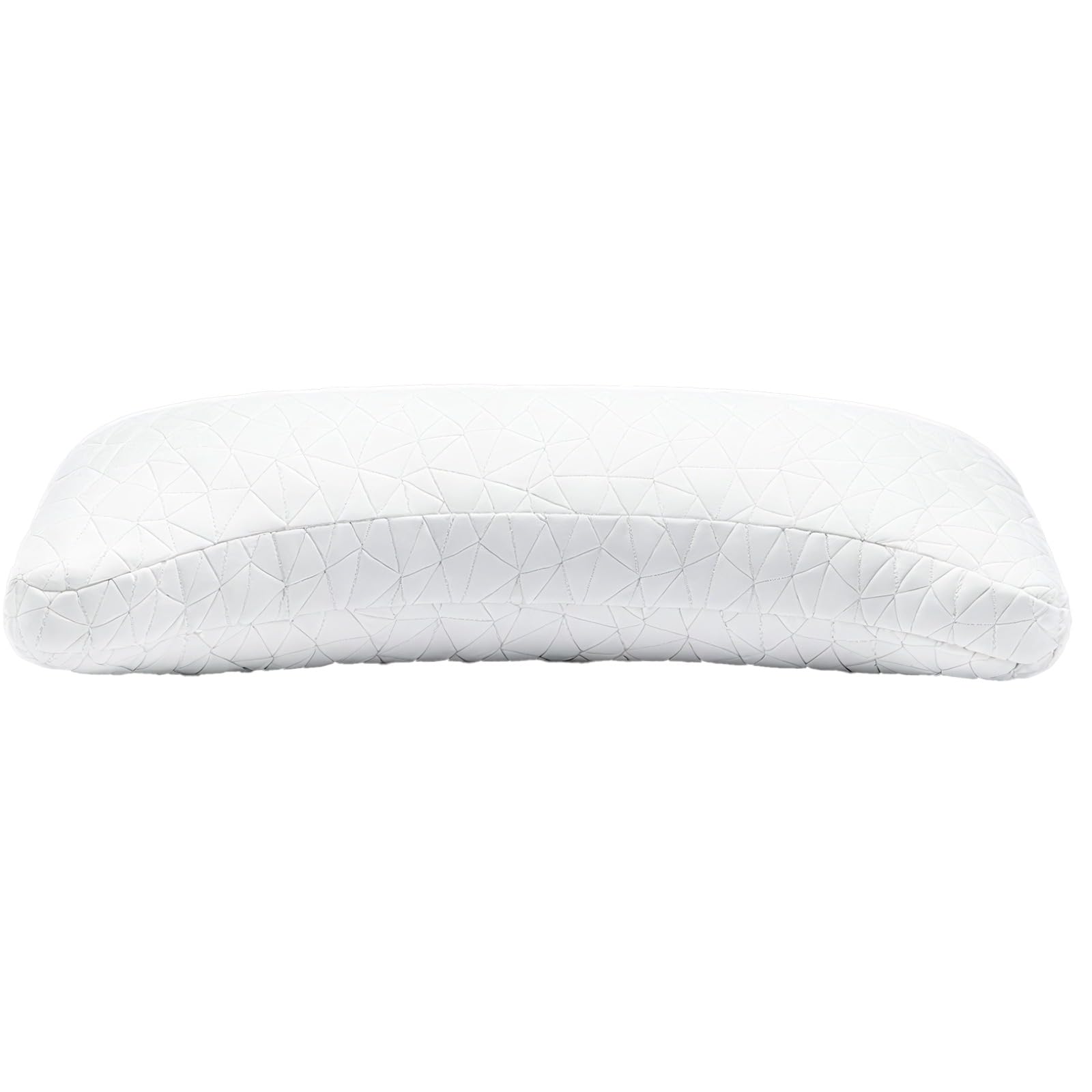 Oreiller mousse à mémoire de forme rafraîchissant hauteur réglable 55 x 26 x 36 cm
