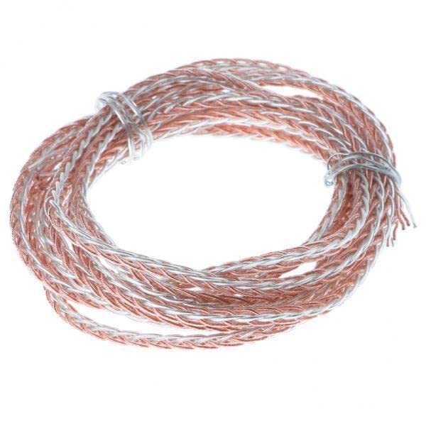 THE STYLE SUTRA® 8x7N OCC Copper Wire, DIY HiFi Audio Cable for Earphone 2m Gold and Silver | Cell Phones & Accessories | Cell Phone Accessories | Headsets-image-23