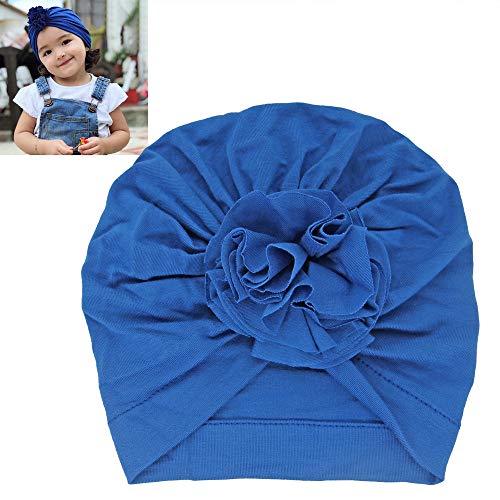 Gorro de algodón para bebé recién nacido transpirable y elástico con lazo para canastilla 4