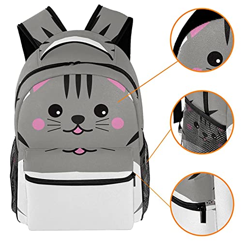 Sac à dos décontracté pour femme à motif perroquet multicolore