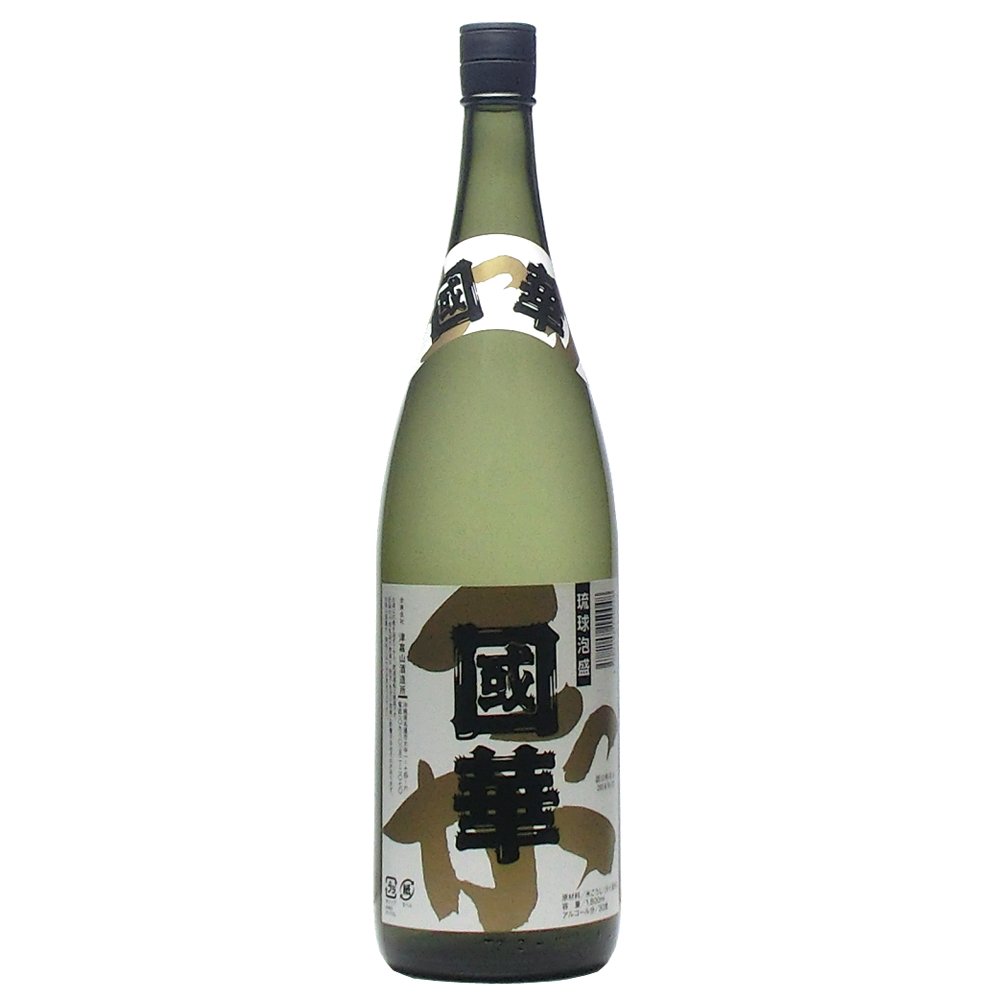 Amazon.co.jp: 泡盛 津嘉山酒造 國華 レトロラベル 30度 1800ml : 食品