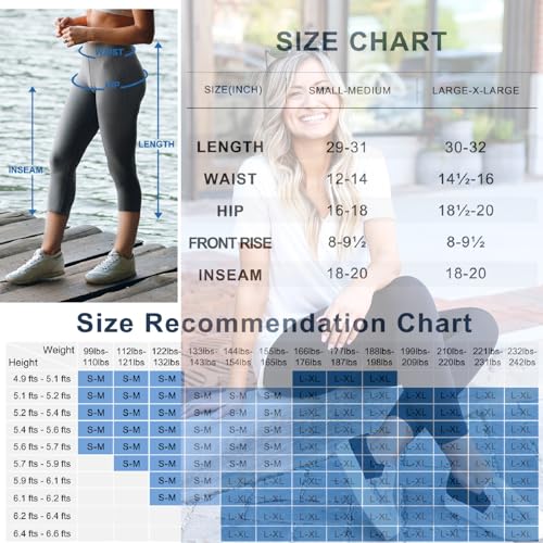 Image of MOREFEEL 3 Pack 8 inch High Waisted Biker Shorts for Women, Casual Summer Knee Length Tummy Control Running Athletic Yoga Shorts