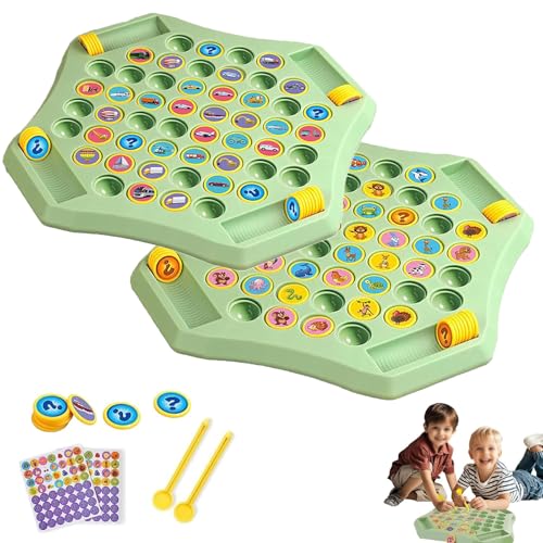 FlipFun 52-Piece Kids Memory Match Game – Animals & Vehicles