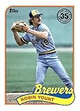 2024 Topps 1989 Baseball #89B-55 Robin Yount Milwaukee Brewers MLB Baseball Trading Card