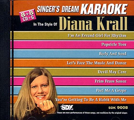 Singer's Dream Karaoke: Diana Krall Karaoke [Audio CD]