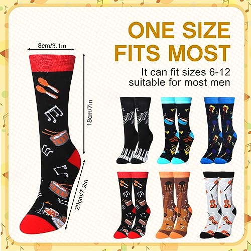 6 Pairs Funny Hockey Soccer Softball Golf Volleyball Baseball Socks Novelty Sports Sock Birthday Gift for Christmas3