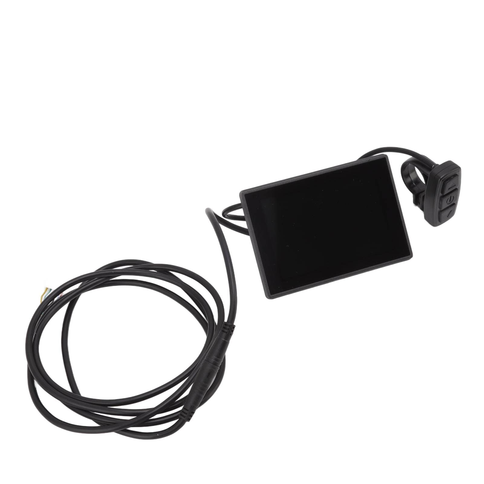 Buachois Pantalla LCD para Bicicleta eléctrica con Conector de 5 Pines