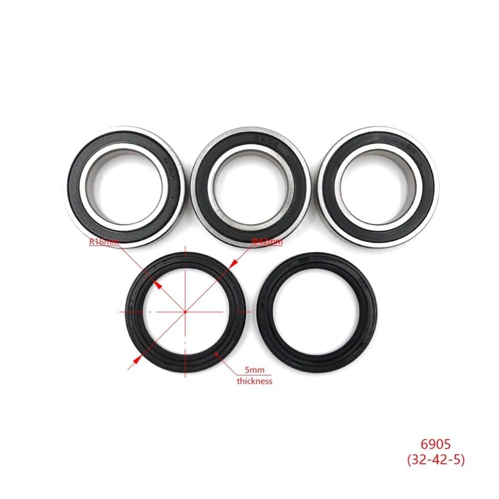 Zestaw uszczelek łożysk kół do serii Kaw KX KLX | Zestaw uszczelek łożysk kół do serii Kaw KX KLX(Front Kit)