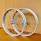 JZSPORTS 26” x 3'/3.5'/4' Fat Tire Snow Bike Wheelset,Heavy Duty 36H/12 Gauge Spokes/Freewheel 7/8/9s Bicycle Rim Set-Disc Brake