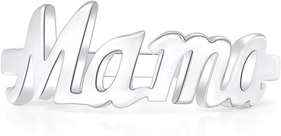 KRIS NATIONS Mama Script Ring