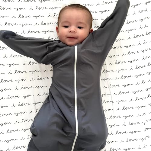 Image of ZIGJOY Swaddle Sleep Sack 0-3 Months, 0.5 Tog Baby Wearable Blanket