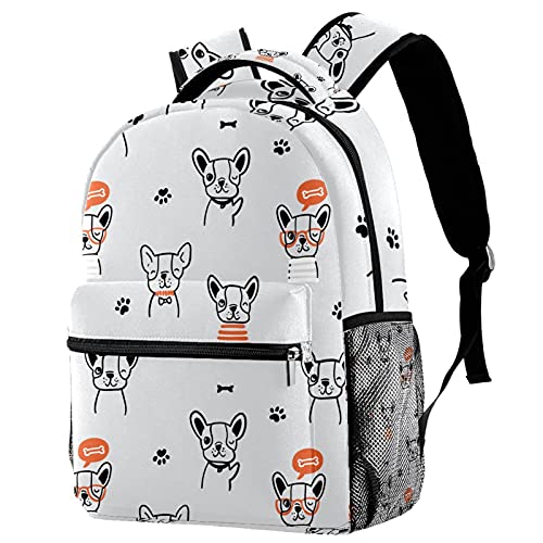 Sac à dos de voyage confortable avec poches et porte-bouteille pour enfants actifs
