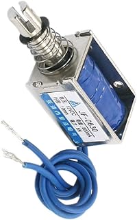 Aexit DC12V 6N Electric Motors & Parts Force 10mm Actuator Two Wire Pull Type Motor Mounts Solenoid Electromagnet