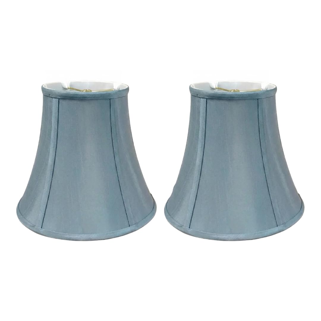 Royal Designs, Inc. BSO-704-14BLU-2 True Bell Basic Lamp Shade, 7 x 14 x 11.5, Blue, 2-Pack