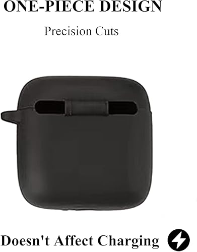 Miniatura 5 de Funda de silicona para auriculares JBL Tour Pro 2 2023, funda protectora a prueba de golpes con accesorios de mosquetón (negro)