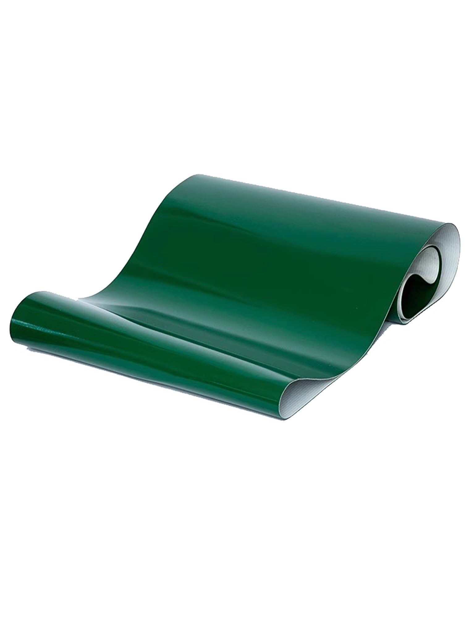 mm grünes PVC-Förderband, industrielle Förder- und Transporttechnik, kleines Reibungsriemenrad, geeignet für Verpackungen, hochbelastbar 50 x 300 cm (20 x 118 Zoll).