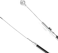 Vista 4 de Cable del acelerador para Go Kart, carcasa de cable del acelerador de 71 pulgadas con 2 extremos de cable, kit de reparación de cable del acelerador