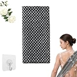 Exfoliating Shower Towel,Bambusfasern und Aktivkohle, sanftes Peeling, schnelltrocknend, für den...