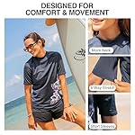 Kanu Surf womens Marina Upf 50+ Short Sleeved Active Rashguard & Workout Top - Image 4