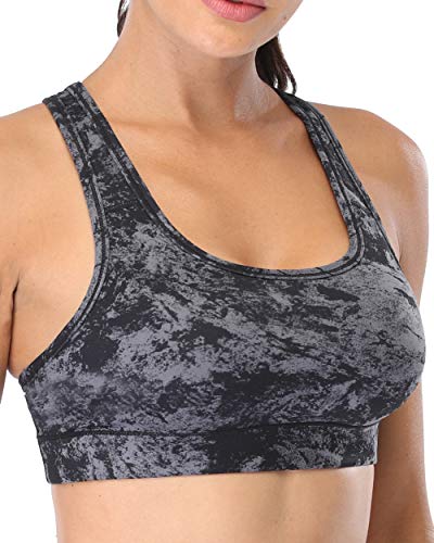 Image of Oalka Women's Racerback Sports Support Workout Running Bras