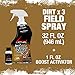 Lethal Original Field Spray and Dirt x3 Field Spray Cover Scent Bundle, Human Scent Eliminating Agent for Hunting Clothes, Gear, and Equipment, Made in The USA, 32 Ounce Spray Bottles, 1 of Each