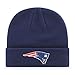 OTS NFL New England Patriots Men's Raised Cuff Knit Cap, Team Color, One Size
