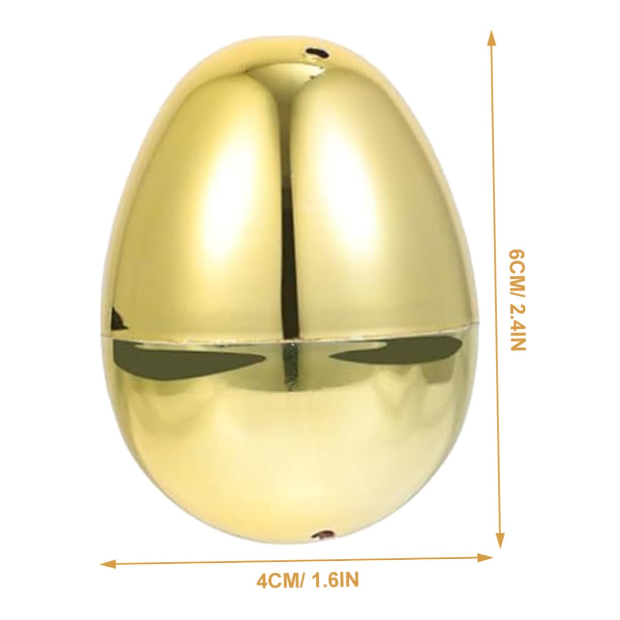 Amosfun 100pezzi Uova di Pasqua Riempibili Plastica Decorazioni per Feste Pasquali Uova Vuote per Giochi e Regali di Accessori per Celebrazioni Festive