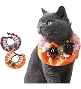 Amazon | rastar ハロウィン ねこ首輪 2色 首輪 シュシュ ハロウィーン