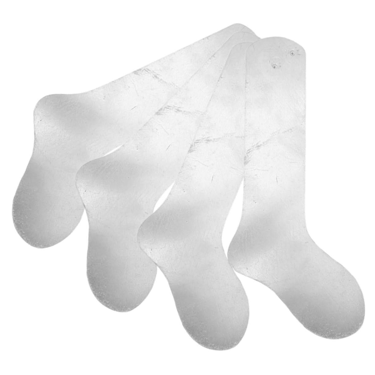 Gogogmee Sock Blockers Set 4pcs Sock Forming Boards Jigs for Knitting and Dye Transfer