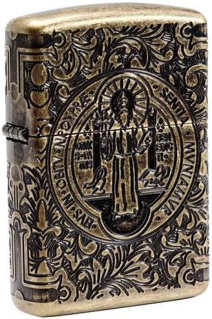 Zippo St. Benedict Design Windproof Pocket Lighter Parent