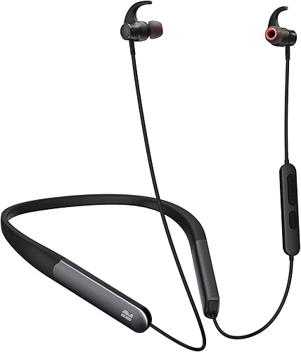 B0C3C6S3H5_image_6 Rythflo Auriculares Bluetooth, auriculares inalámbricos Bluetooth con micrófono en la oreja banda magnética para el cuello, 150 horas de reproducción