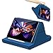 ZtotopCases Support pour Tablette, Support de Lit d'oreiller de Tablette, Pillow en Silicone Antidérapant Multi-Angle pour iPad, iPad Pro, iPad Air Mini, Kindle, Galaxy Tab, E-Reader, Bleu