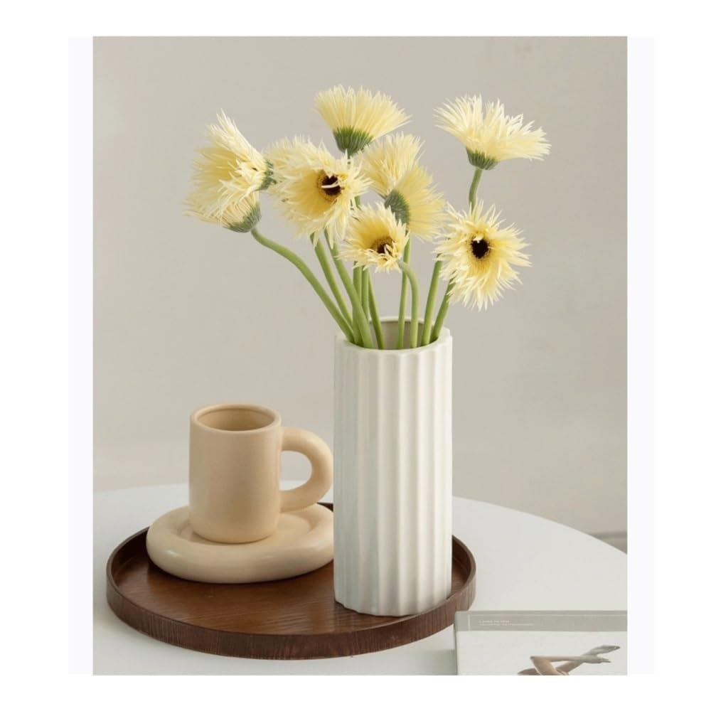Vase, Dekorative Vase for Hochzeit, Esstisch, Party, Wohnzimmer, Büro, Schlafzimmer Wohndeko
