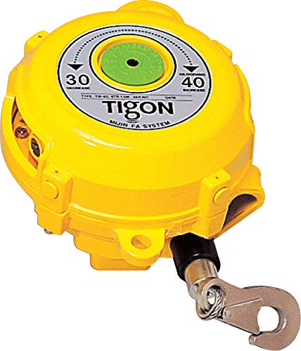 Tigon TW-40 Spring Balancer, Tool Balancer with Steel Cable, (Load Capacity: 30-40 kg/66-88 lbs)