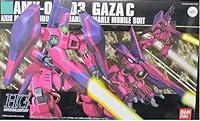 HGUC 機動戦士Zガンダム AMX-003 ガザC 一般機 1/144スケール 色分け済みプラモデル