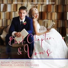 Diseño de la portada del título Book, Chapter, & Vows