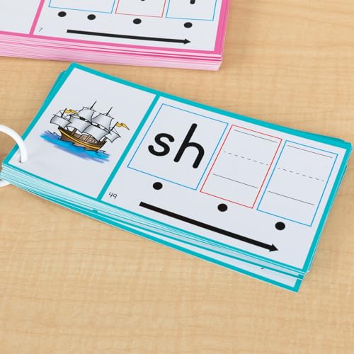 Image of Really Good Stuff Tap and Write Blends and Digraphs - 124 Cards