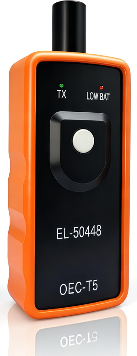 TPMS Relearn Tool for GM, EL-50448 & OEC-T5 Tire Sensor Reset Tool, Auto Tire Monitoring System Activation, TPMS Activation Tool, Compatible with GM Series Vehicles (2003-2026)