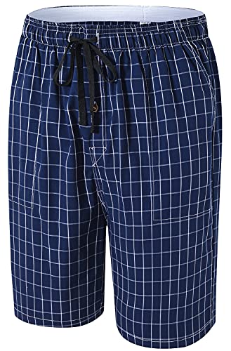 JINSHI Men's Sleep Shorts Lounge Sleepwear 3PACK2